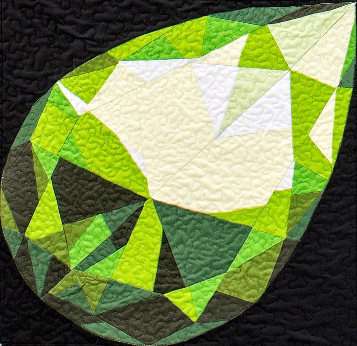 MJ Kinman Birthstone Quilt August Peridot